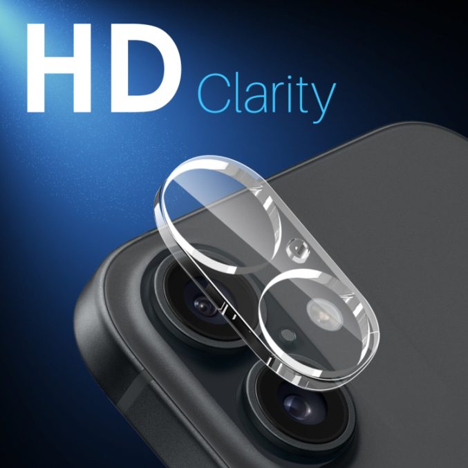 Herdet glass til kamera for iPhone 16 / 16 Plus - Bilde 2