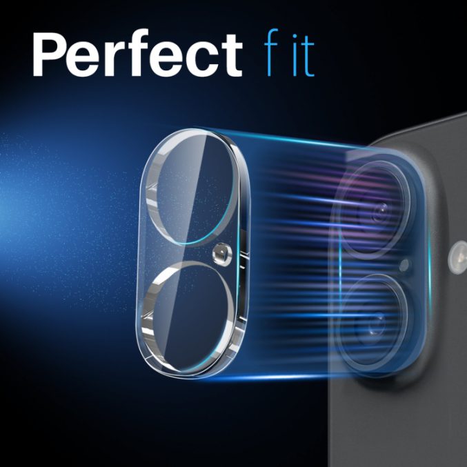 Herdet glass til kamera for iPhone 16 / 16 Plus - Bilde 3