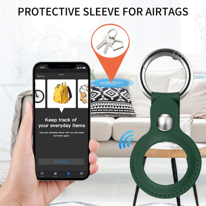 AirTag-etui i imitert skinn - Bilde 8