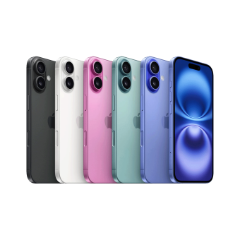 Apple iPhone 16 brukt mobiltelefon frontvisning