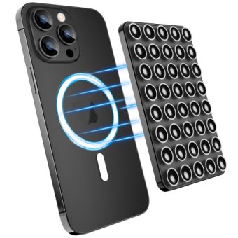 MagSafe grep med sugekoppfeste til mobil - Sort