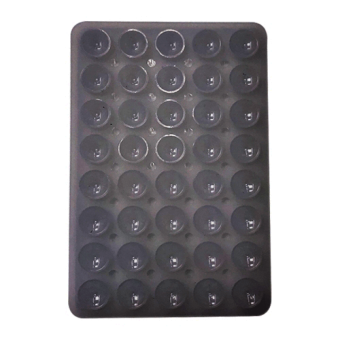 Mobilholder med sugekopp på begge sider - Grå