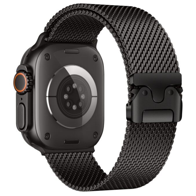 Apple Watch milanesereim i stål med klassisk lås - Bilde 13