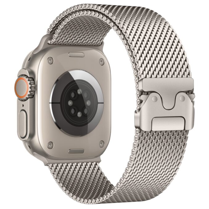Apple Watch milanesereim i stål med klassisk lås - Bilde 15