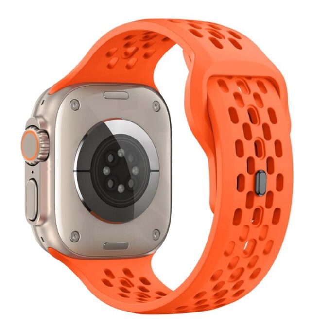 Sporty mesh silikonreim – for Apple Watch - Bilde 4