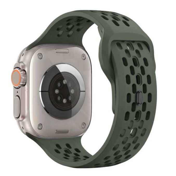 Sporty mesh silikonreim – for Apple Watch - Bilde 6