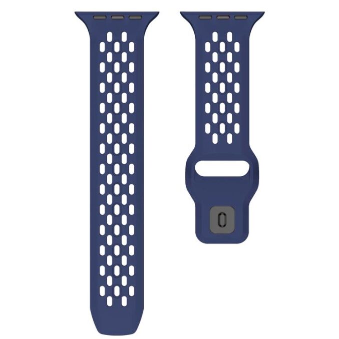 Sporty mesh silikonreim – for Apple Watch - Bilde 11