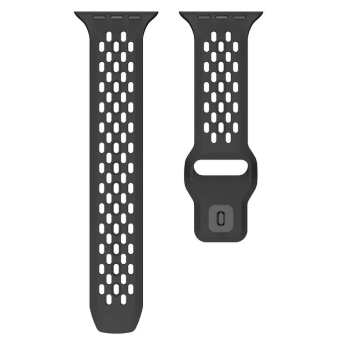 Sporty mesh silikonreim – for Apple Watch - Bilde 13