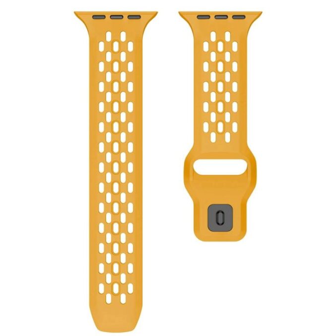 Sporty mesh silikonreim – for Apple Watch - Bilde 15