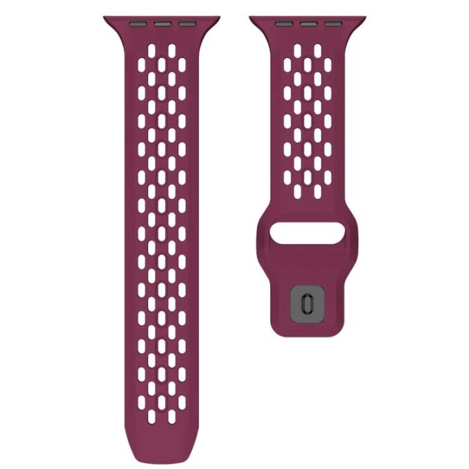 Sporty mesh silikonreim – for Apple Watch - Bilde 17