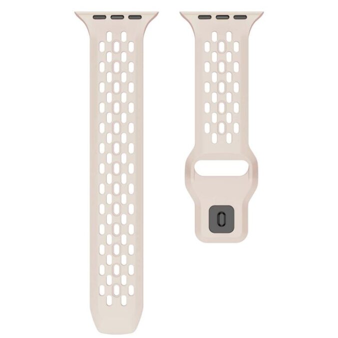 Sporty mesh silikonreim – for Apple Watch - Bilde 23