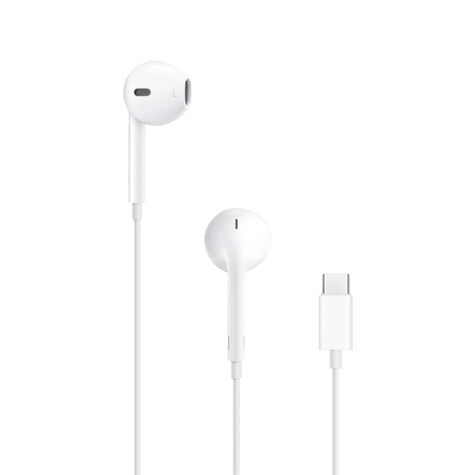 Apple Earpods med mikrofon og fjernkontroll, USB-C