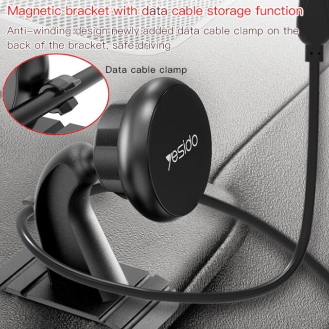 Magnetisk mobil- og nettbrettholder for bil (C91) - Bilde 6