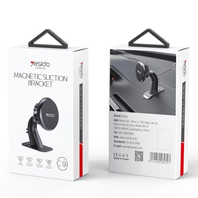 Magnetisk mobil- og nettbrettholder for bil (C91) - Bilde 2