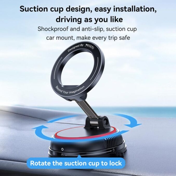MagSafe mobilholder med sugekopp for bil (C219) - Bilde 3