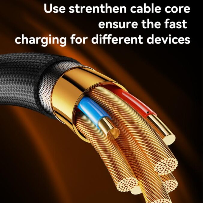 USB-C til USB-C hurtigladekabel 60W (0,3m til 3m) - Bilde 9