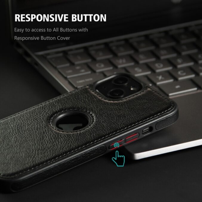 Leather Texture Stitching Phone Case, For iPhone 15 Pro Max, For iPhone 15 Pro, For iPhone 15 Plus, For iPhone 15 - Bilde 3