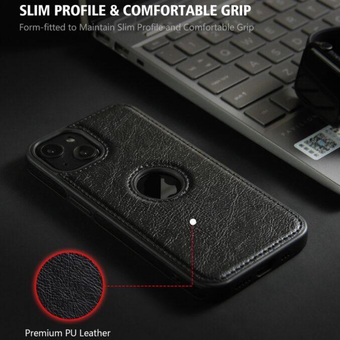 Leather Texture Stitching Phone Case, For iPhone 15 Pro Max, For iPhone 15 Pro, For iPhone 15 Plus, For iPhone 15 - Bilde 6
