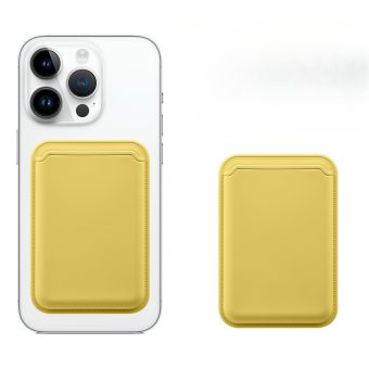 Silikon MagSafe kortholder - Gul
