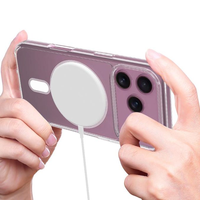 Klart deksel med MagSafe funksjon til iPhone 17 Pro Max - Bilde 4