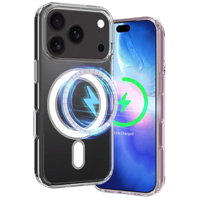 Klart deksel med MagSafe funksjon til iPhone 17 Pro Max - Bilde 3