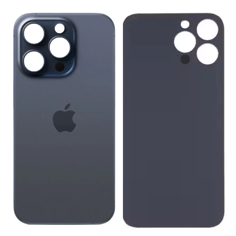 15pro max bakglass – blue Bytte bakglass på iPhone 15 Pro