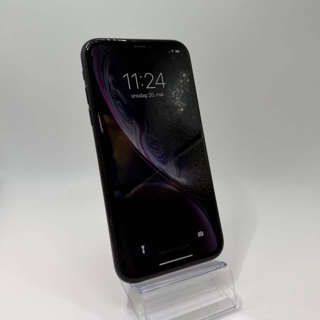 Auksjon #1023 – iPhone XR 128GB Sort – Godt brukt