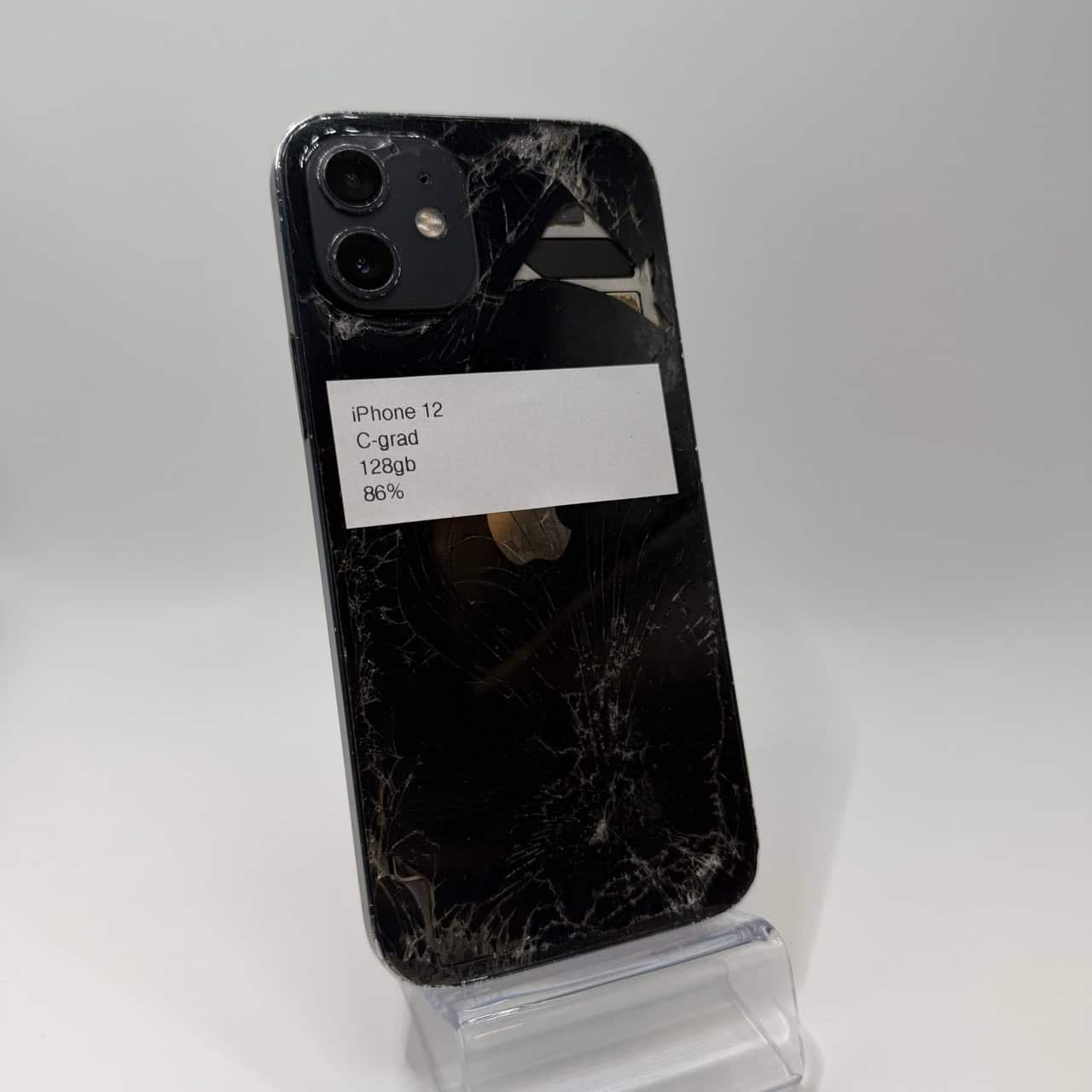 Auksjon #1026 – iPhone 12 128GB Sort – Godt brukt - Bilde 2