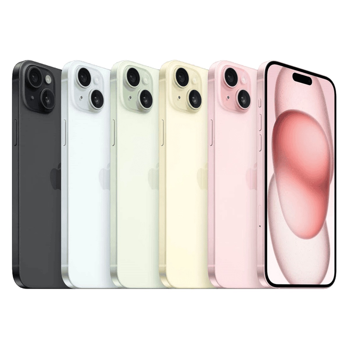 Apple iPhone 15 Plus i alle farger