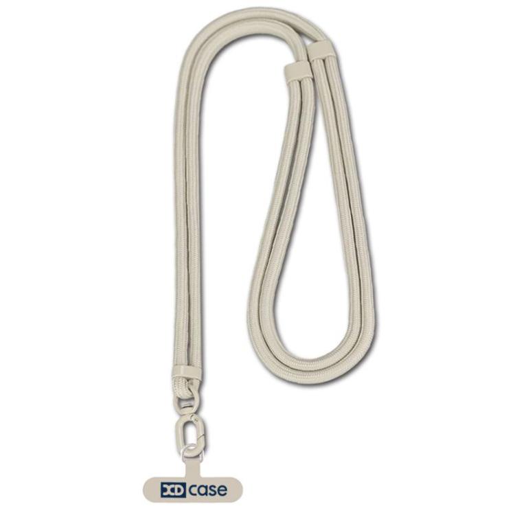 Justerbar crossbody mobilstropp – Beige