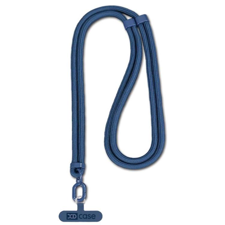 Justerbar crossbody mobilstropp – Blå