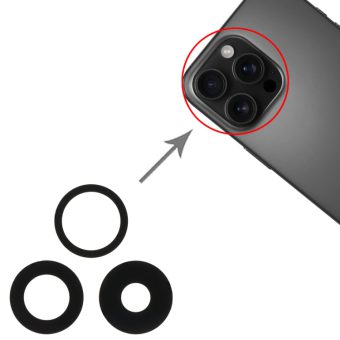 Kameraglass til iPhone 16 Pro og 16 Pro Max