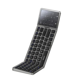Sammenleggbart trådløst tastatur (KB49) – Sort