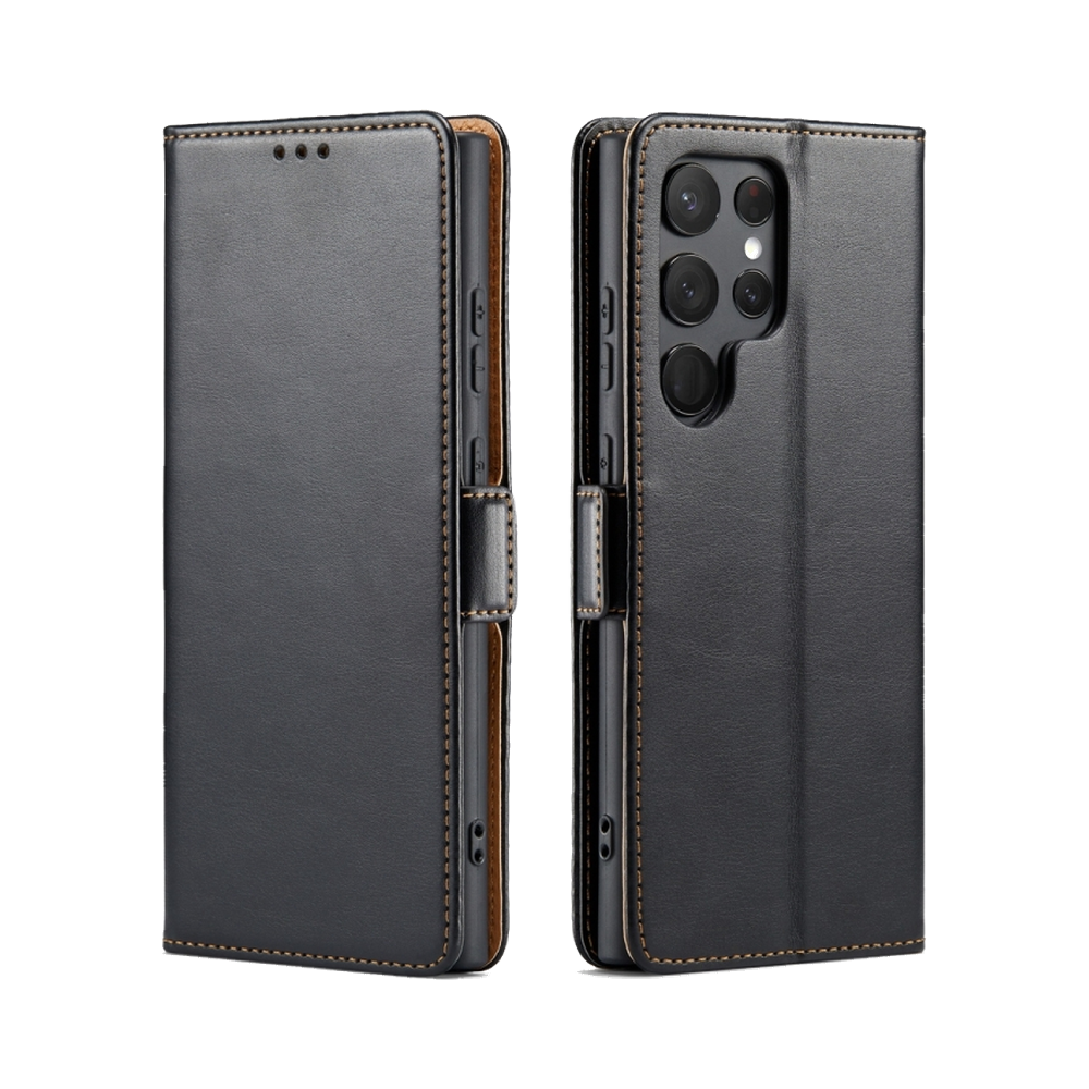 Lommebok i PU-lær for Samsung Galaxy S24 Ultra