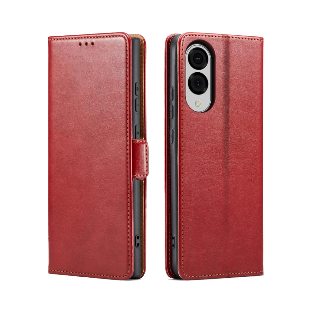 Lommebok i PU-lær for Samsung Galaxy S25 Edge