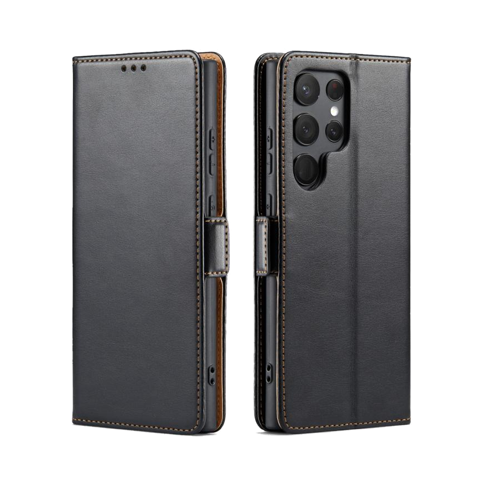 Lommebok i PU-lær for Samsung Galaxy S25 Ultra