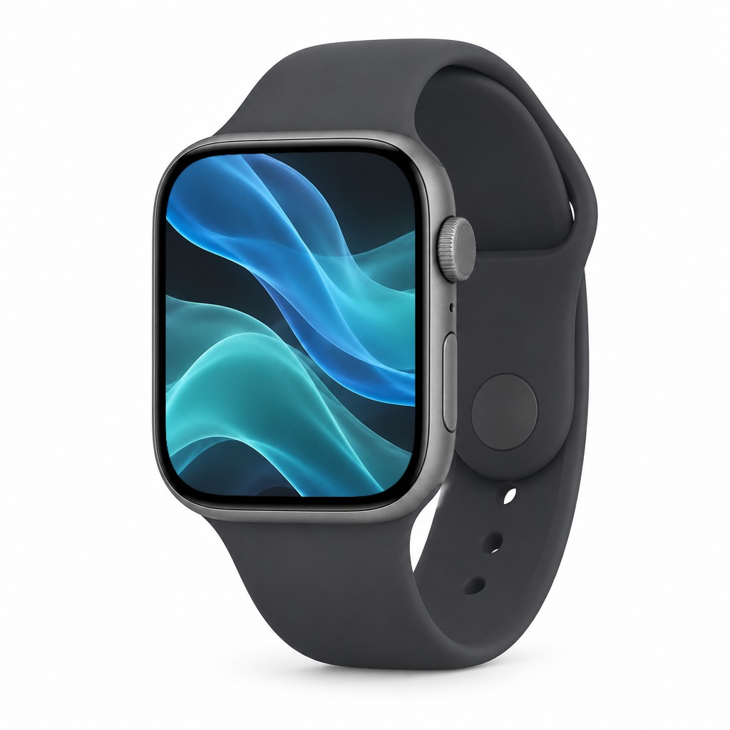 Brukt Watch Series 11 i grå, forfra
