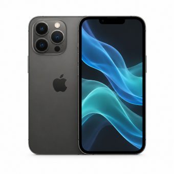 Brukt iPhone 13 Pro i grafitt, forside og bakside