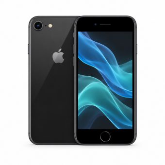 Brukt iPhone 8 i grå, forside og bakside