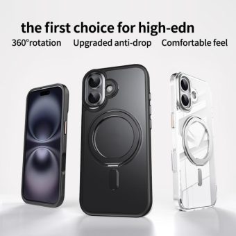 MagSafe-deksel med 360° ringstativ til iPhone 17 – detalj