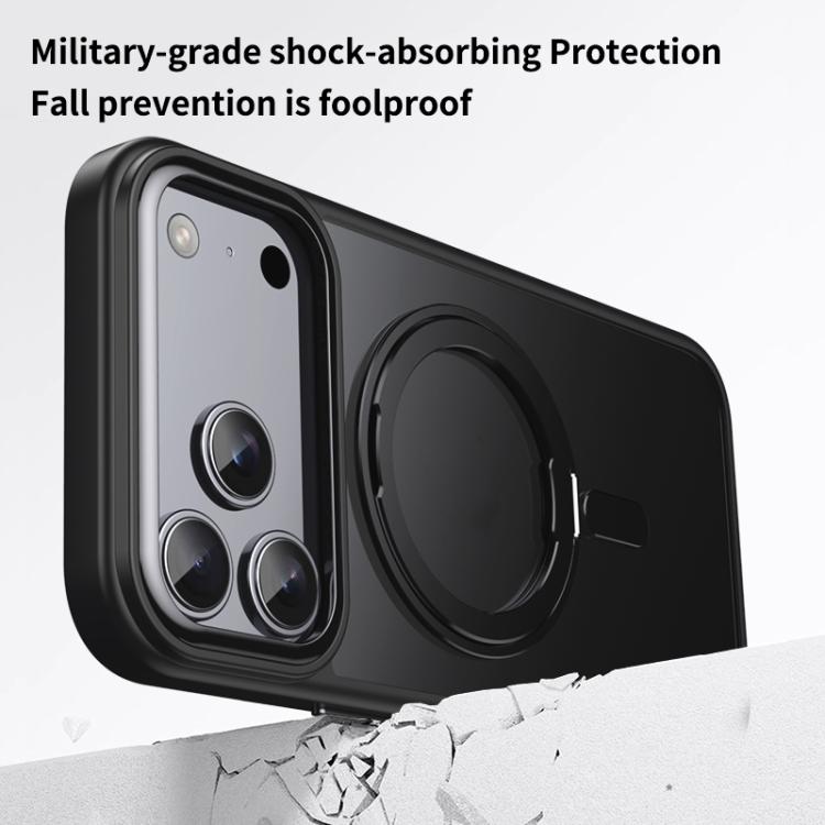 MagSafe-deksel med 360° ringstativ til iPhone 17 Pro Max og 18 Pro Max – detalj