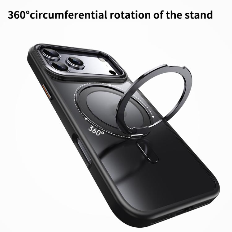 MagSafe-deksel med 360° ringstativ til iPhone 17 Pro Max og 18 Pro Max – detalj