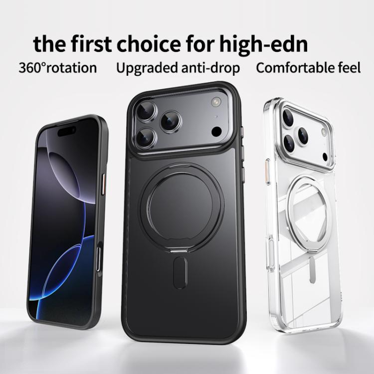 MagSafe-deksel med 360° ringstativ til iPhone 17 Pro og 18 Pro – detalj