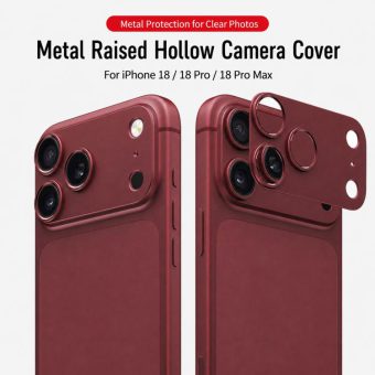 Kameraramme i aluminium til iPhone 18 Pro – detalj