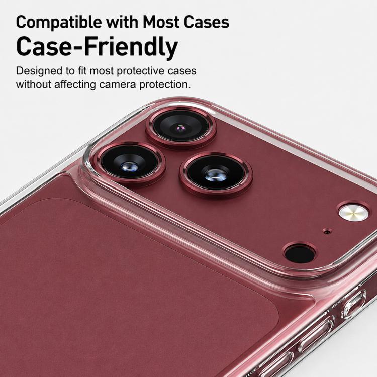Kameraramme i aluminium til iPhone 18 Pro – detalj