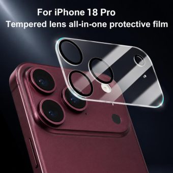 Kamerabeskyttelse i herdet glass til iPhone 18 Pro – detalj