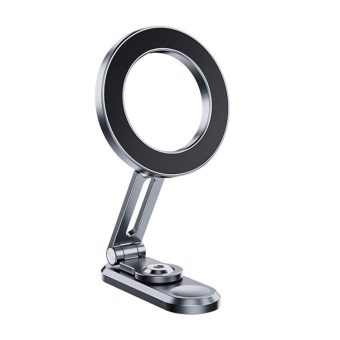 Sammenleggbar magnetholder Z25 i aluminium, sett fra siden