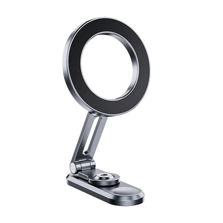 Sammenleggbar magnetholder Z25 i aluminium, sett fra siden