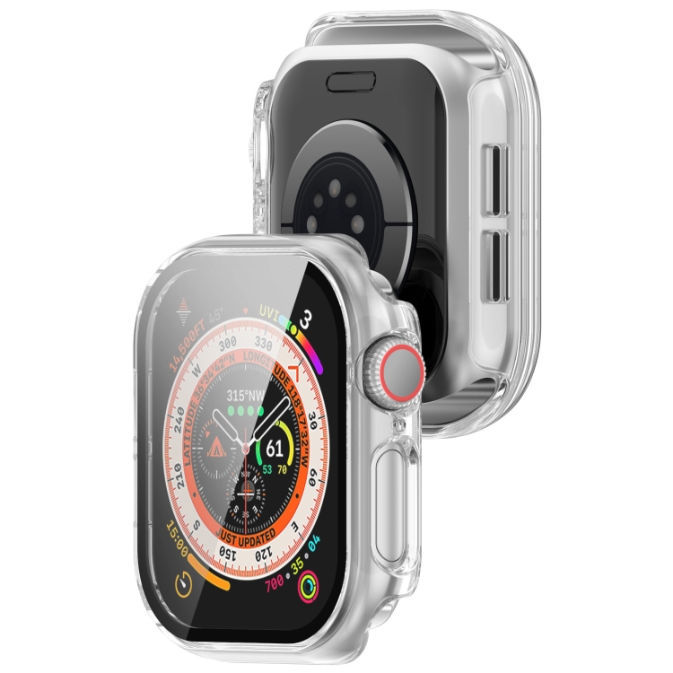 Gjennomsiktig deksel med glass til Apple Watch Serie 10 og 11 (42 mm) – detalj