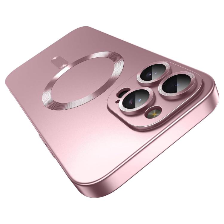 Tynt MagSafe-deksel med metallic finish til iPhone 16 Pro – Rosa